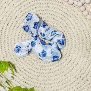 Hair Scrunchie with Bow - Grosse Point