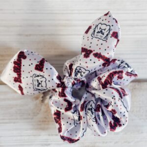 Hair Scrunchie with Bow - Romeo